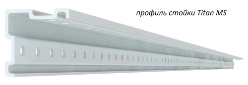 Стеллаж металлический Титан МС-750 1800x1500x400/7