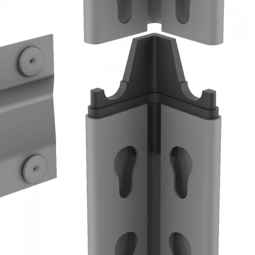 Стеллаж Beamy 800x600x300/2