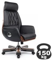 Кресло руководителя Byron YS1505A (натуральная кожа черная)