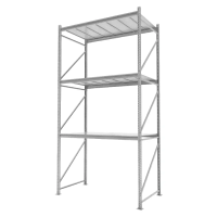 Стеллаж СФМ 4000х2000х600 (3 яруса с настилом) RAL